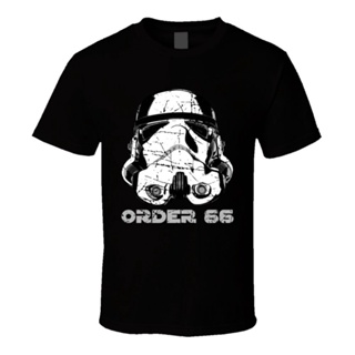Stormtroopers Order 66 Star Wars Black T Shirt Graphic O-Neck Tees Funny MenS Classic Summer Short Sleeve_05