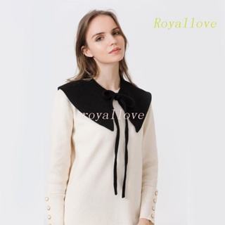 สินค้า Royal ปกเสื้อคลุมไหล่ปลอม ขนาดเล็ก ถอดออกได้ เข้ากับทุกการแต่งกาย สไตล์โลลิต้า สําหรับผู้หญิง