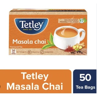 Tetley Tea Bags Masala (50 pouches) ถุงชามาซาลา