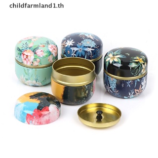 [childfarmland1] กล่องเก็บชา กาแฟ ลายดอกไม้ ขนาดเล็ก [TH]