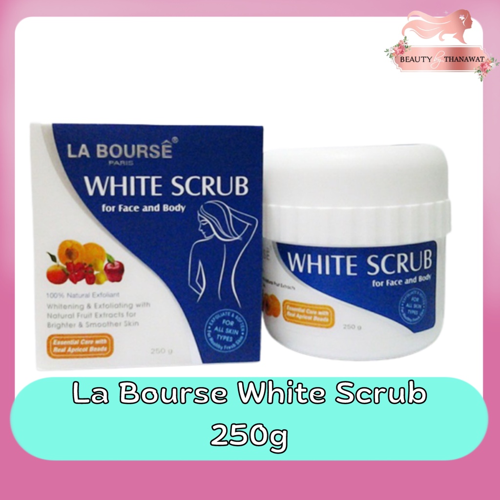 la-bourse-white-scrub-250g-ลาบูสส์-ไวท์-สครับ-250กรัม