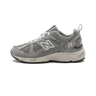 100% authentic New Balance 878 grey sports shoes maleรองเท้าวิ่งกีฬาวินเทจ