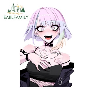 Earlfamily สติกเกอร์ไวนิล กันน้ํา ลายอนิเมะ Mari Makinami ขนาด 13 ซม. x 8.7 ซม. สําหรับติดตกแต่งรถยนต์ รถจักรยานยนต์ โน๊ตบุ๊ค