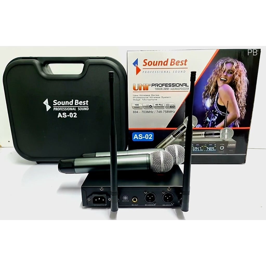 sound-best-ไมค์ลอย-รุ่น-as-02-uhf-สินค้าใหม่-ศูนย์ไทย-มีหน้าร้าน