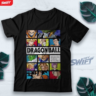 [COD]เสื้อยืดแขนสั้น พิมพ์ลายอนิเมะ Dragon Ball Z Cell Saga Goku Vegeta Cell Gohan Piccolo Krillin สําหรับผู้ชายS-5_04