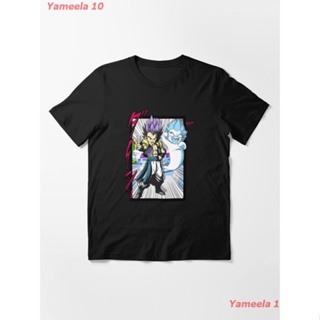 Gotenks Essential T-Shirt ดราก้อนบอล Dragon Ball พิมลาย ผู้หญิง เสื้อยืดผู้ชาย เสื้อยืดลายการ์ตูนสามารถปรับแต่งได้_04
