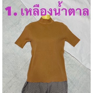 #เสื้อไหมพรมไซส์S #มือสองญี่ปุ่น