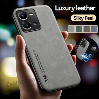 เคสโทรศัพท์มือถือหนัง แบบบางพิเศษ ป้องกัน แม่เหล็ก หรูหรา สําหรับ VIVO V25 5G V25e 4G VivoV25