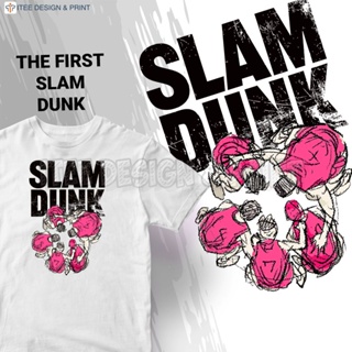 The First Slam Dunk Basketball NBA Boy Kid Dress Baby T Shirt Kemeja Kids Girl Anime Tshirt Cotton Lelaki Viral Baj_07