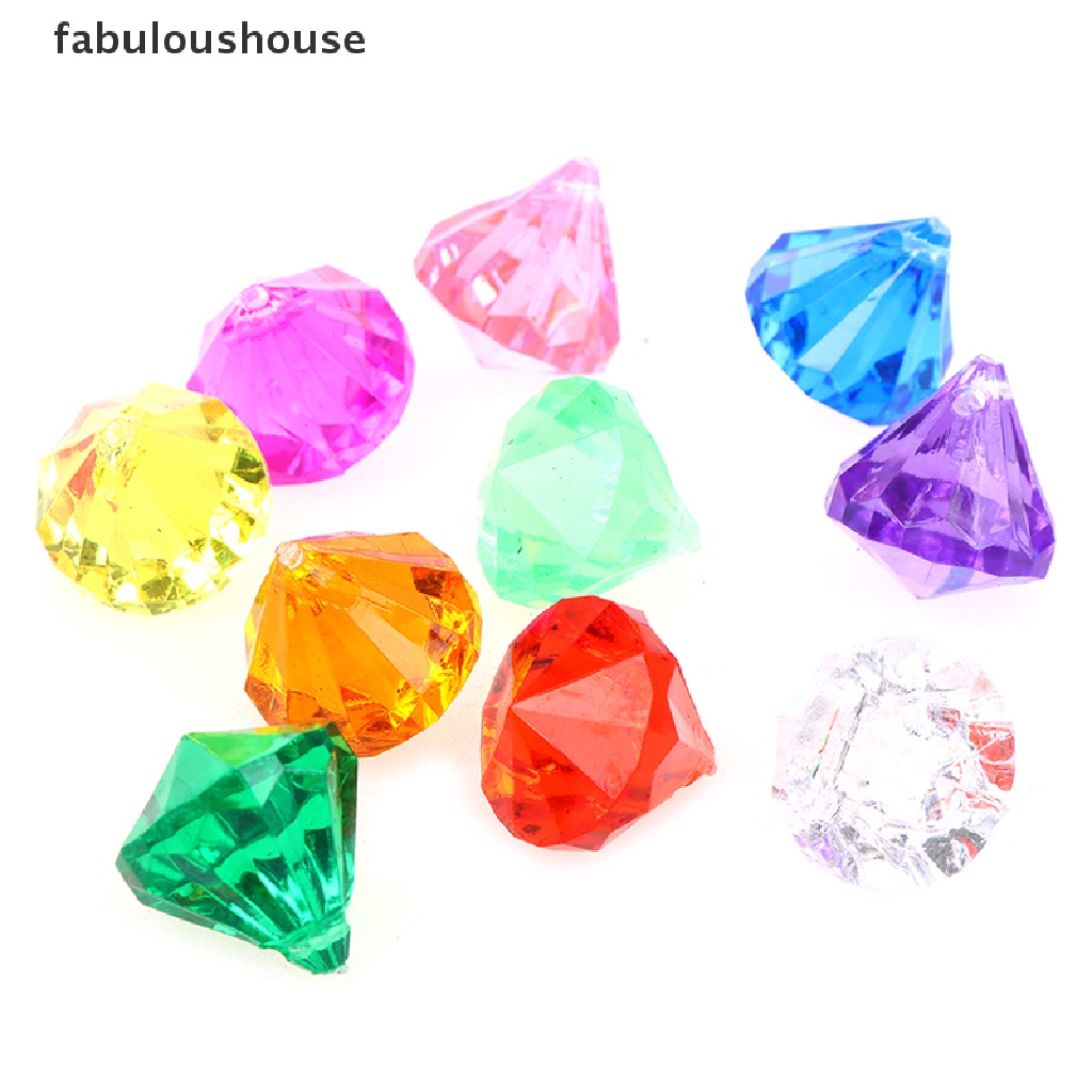 fabuloushouse-ของเล่นสระว่ายน้ํา-อัญมณีดําน้ํา-ประดับเพชร-หลากสี-10-ชิ้น-พร้อมกล่องโจรสลัด