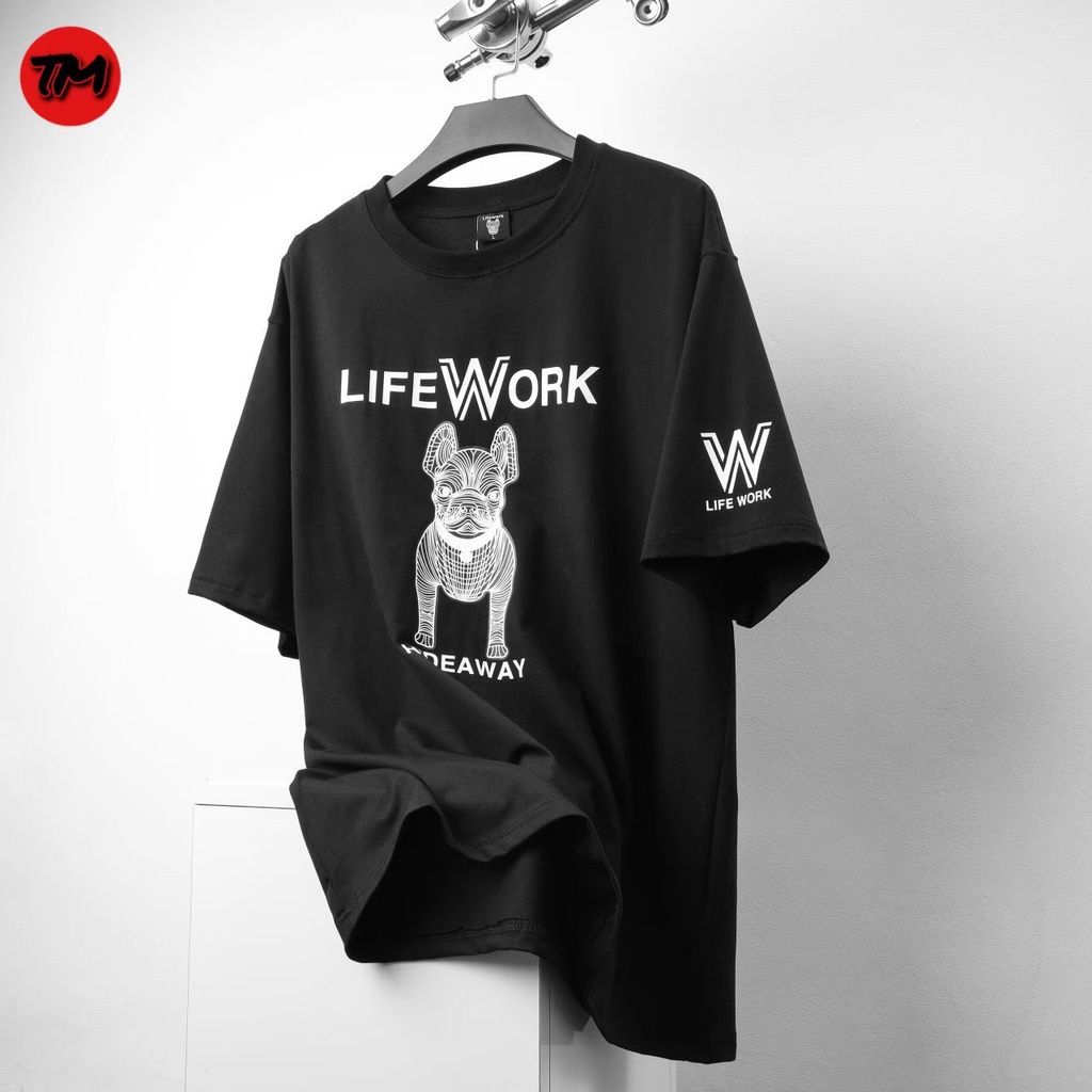 lifework-เสื้อยืดแขนสั้น