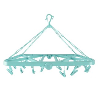 MODERNHOME OPPA ห่วงตากผ้าเหลี่ยม 32 ชิ้น รุ่น 219 สีเขียว ห่วงตากผ้า ห่วงแขวนผ้า พวงตากผ้า พวกแขวนผ้า