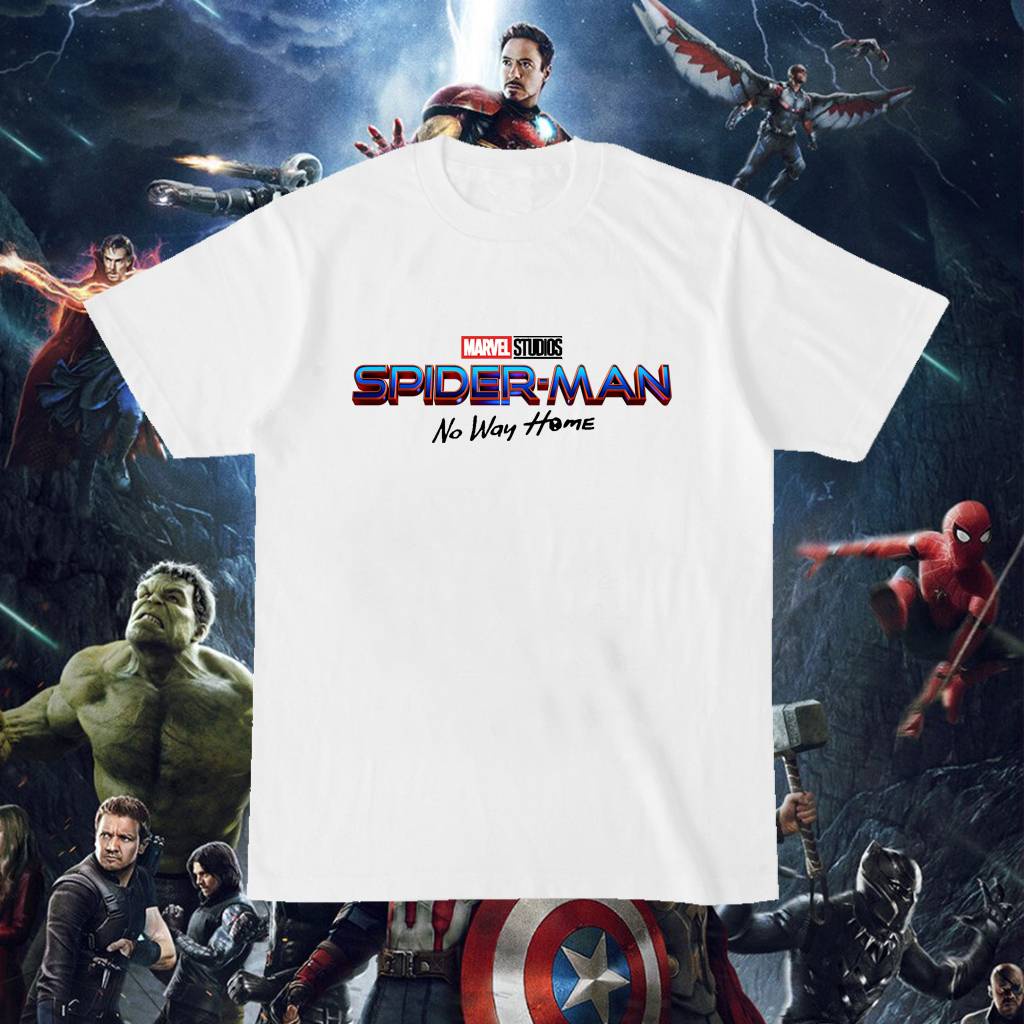 เสื้อยืดคอกลมพิมพ์ลาย-marvel-spider-man-ลําลองสําหรับผู้ชายสีขาวสีดําขนาด-s-5xl-เสื้อยืดเด็กผช-เสื้อผู้ชายเท่-01
