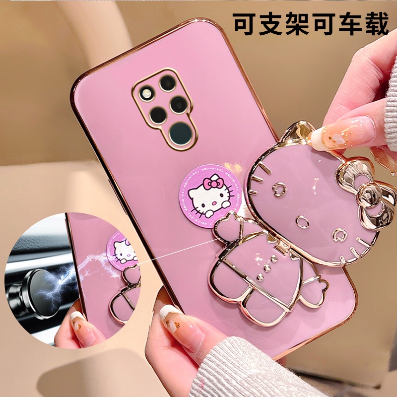 เคสนิ่ม-ลายเฮลโลคิตตี้-พร้อมขาตั้ง-สําหรับ-huawei-mate20x-mate20-mate10-pro