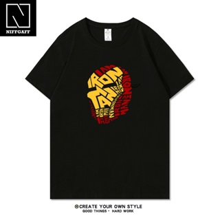 Iron Man T Shirt Marvel 100% Cotton T-shirt 180gsm Short Sleeve Unisex Round Neck Tee Baju Lelaki &amp; Baju Perempuan_01