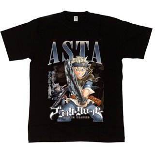 Black Clover Asta Short Sleeve Size S-2XL Fadeproof Cotton 24s Tshirt for Men and Woman_01