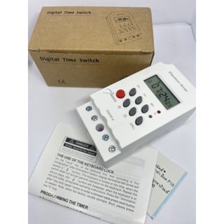 ถูกสุด! Digital Timer KG316T-II นาฬิกาตั้งเวลาดิจิตอล 16 โปรแกรม 220V 25A