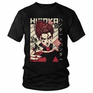 Hunter X Hunter T Shirts Men Short Sleeve Cotton T-shirt Anime Manga Hisoka Morow Tee Tops Streetwear Tshirt Gift I_02