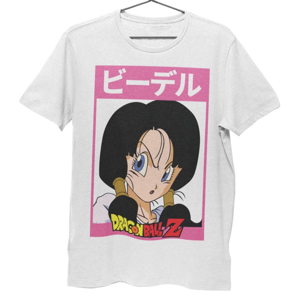 พร้อมส่ง-เสื้อยืด-unisex-รุ่น-บีเดล-videl-edition-t-shirt-ดราก้อนบอลแซด-dragon-ball-z-สวยใส่สบายแบรนด์-shy-100-cot-05