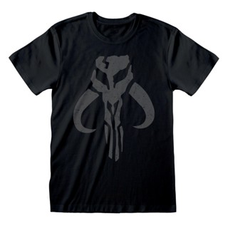 Star Wars The Mandalorian Distressed Mythosaur Mens T-Shirt | Official_01