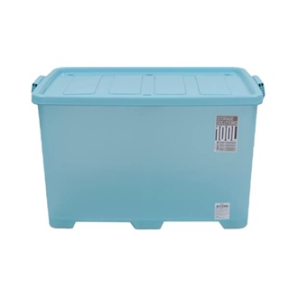 MODERNHOME  กล่องซุปเปอร์จัมโบ้ 100 ลิตร รุ่น 5119 สีฟ้า กล่องพลาสติก กล่อง กล่องใส่ของ กล่องเก็บของ