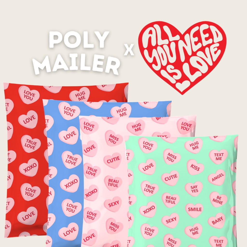 กรอกโค้ด-vy8xbu7d-ลด-65-50ซอง-แพค-ซองไปรษณีย์-mailer-bag-candy-heart