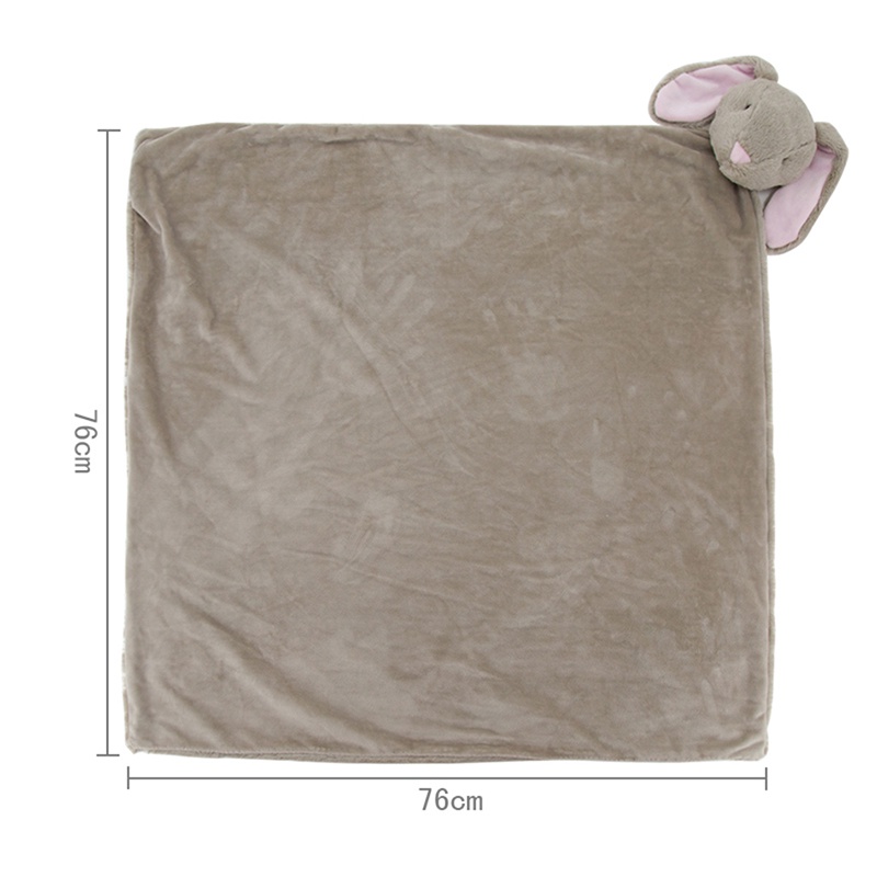 ผ้าห่มขนแกะนุ่มพิเศษ-ลายสัตว์-สีชมพู-76x76-ซม-สําหรับเด็ก