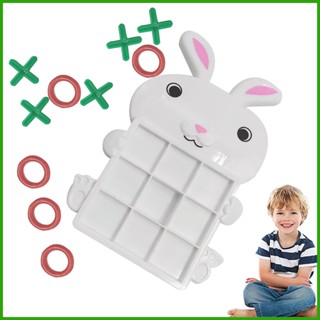 Drea1th เกมกระดานจิ๊กซอว์ปริศนา Tic-Tac-Toe Noughts and Crosses ของเล่นสําหรับครอบครัว แม่ และลูก