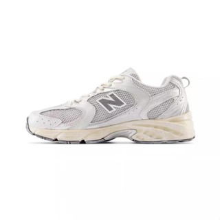 100% authentic New Balance 530 silver sports shoes maleรองเท้าวิ่งกีฬา