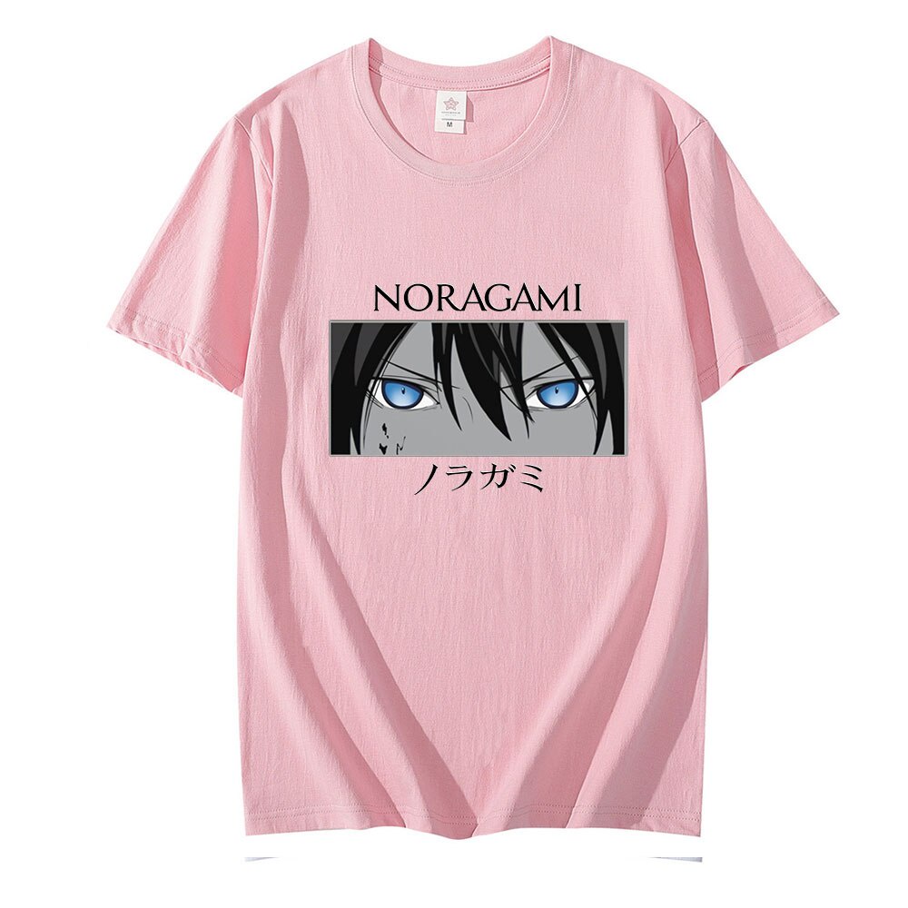 เสื้อสาวอวบ-noragami-yato-ญี่ปุ่นอะนิเมะเสื้อยืดผู้ชายเสื้อยืดผู้หญิงเด็กตลกแขนสั้นพิมพ์สตรีทแวร์ผ้าฝ้ายเสื้อยืดฮาราจูกุ