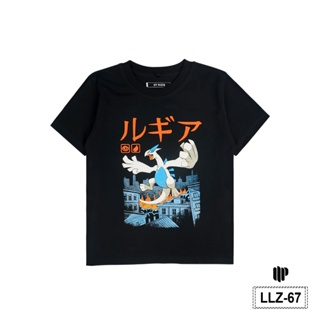 HITAM Childrens T-Shirt DIGIMON JPN Short Sleeve Unisex Cotton Combed 24s Age 2-12 Years Old Black - LLZ67_11