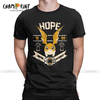 【Lowest price】New design personality short sleeve Hope Academy Men T Shirt Digimon Nostalgic Anime V_11