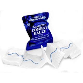 QuikClot Combat Gauze Trainer Package-Blue