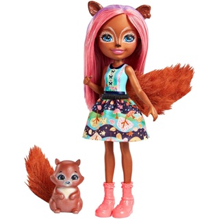 ภาพหน้าปกสินค้าEnchantimals ตุ๊กตา เอนเชนติมอล Sancha Squirrel Doll ของแท้ ที่เกี่ยวข้อง