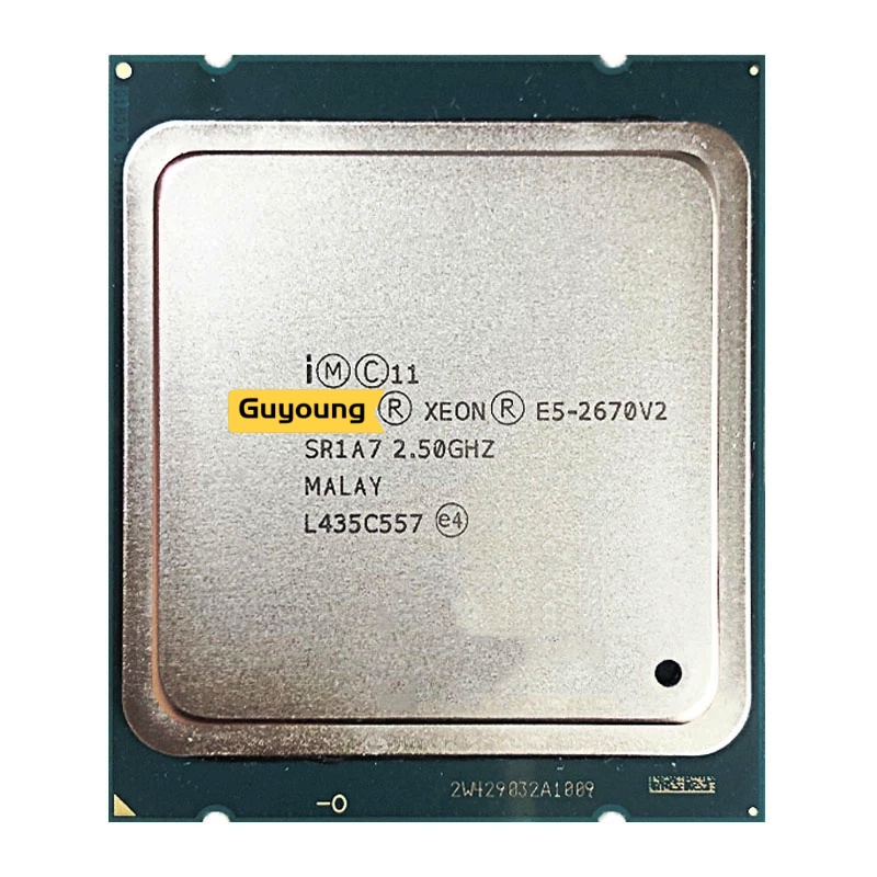 โปรเซสเซอร์ CPU Xeon E5-2670v2 E5 2670v2 E5 2670 v2 2.5 GHz 25M 115W ...