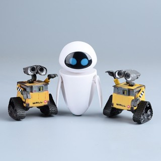 Wall-e &amp; EVE หุ่นยนต์ของเล่น ขนาดเล็ก ขยับได้ ของขวัญ สําหรับเด็ก 3 แบบ