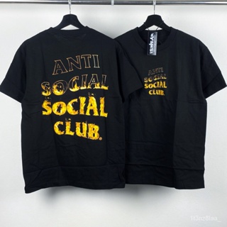 เสื้อยืด Anti Social Social Club exclusive member LTZZเสื้อยืดแขนสั้น