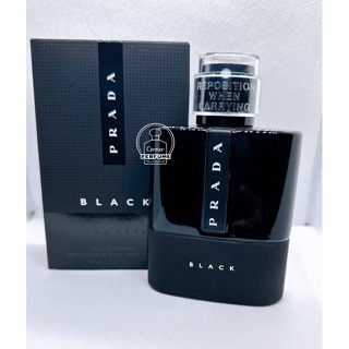 Luna Rossa Black by prada(กลิ่นยางไม้+มัสก์)น้ำหอมแท้แบ่งขาย (กลิ่นหายาก)