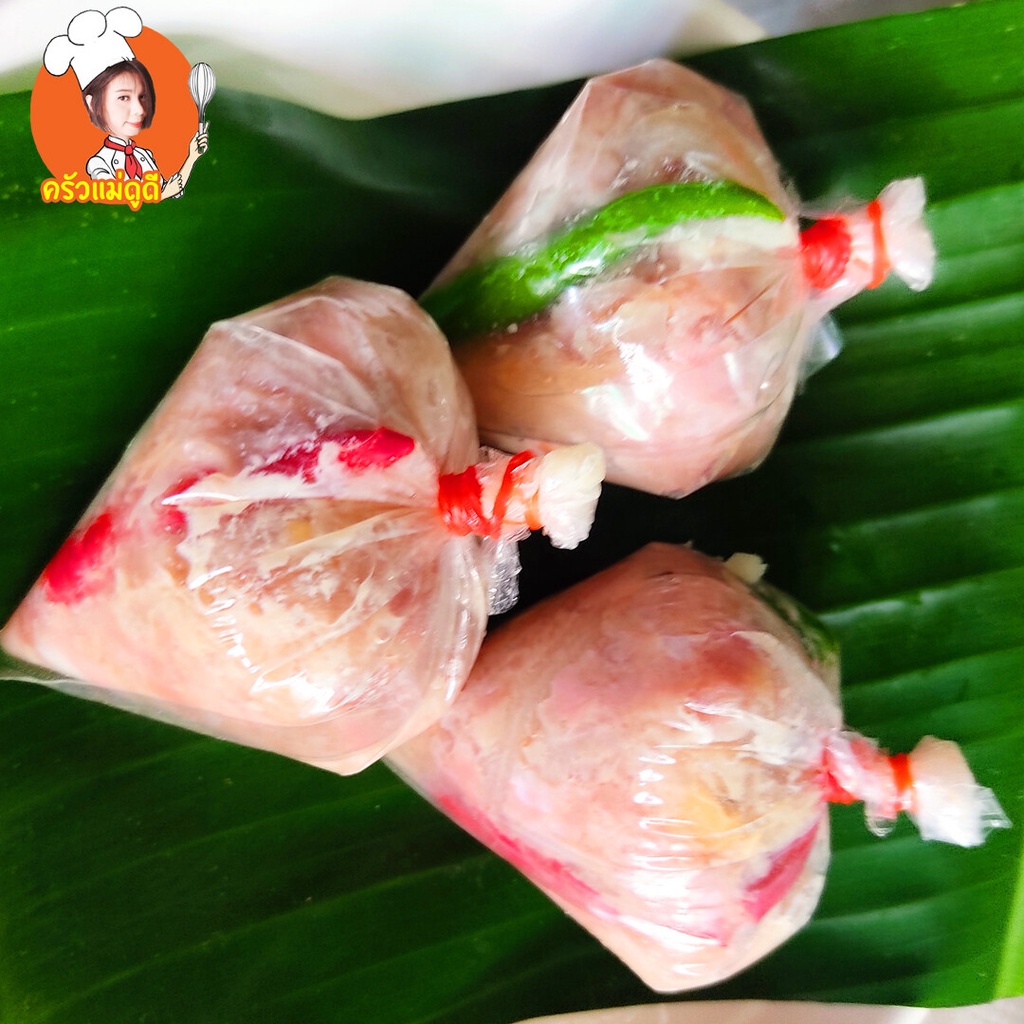 แหนมยโสธร-แหนมหมู-แหนมหนังหมู-แหนมตุ้ม-หมูส้ม-จิ้นส้ม-สูตรโบราณ-ตราครัวแม่ดูดี-75-กรัม-อร่อยถูกหลักอนามัยสดใหม่ทุกวัน