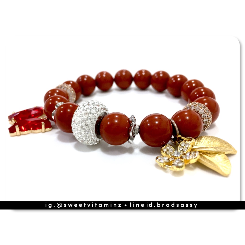 กำไลหิน-เรด-แจสเปอร์-red-jasper-เกรดสวย-สีสด-พร้อมตัวแต่งสุดหรู