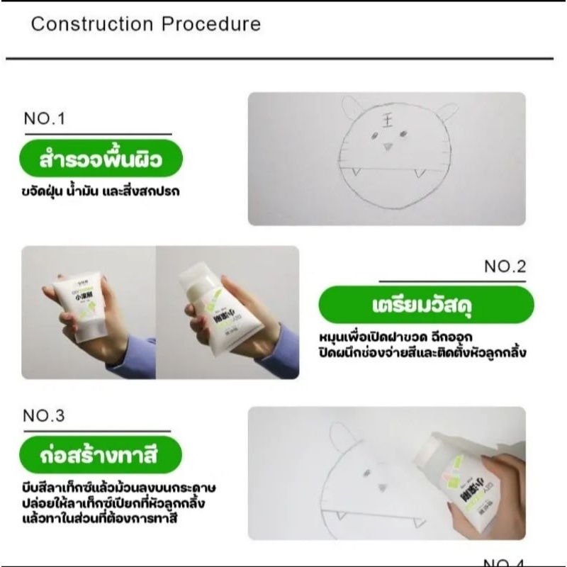 ลูกกลิ้งลบรอยบนผนัง-ซ่อมแซมผนัง-แห้งเร็ว