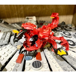 Bakugan Pyrus Hex Viper Helios special color &amp; Metalfencer Trap ( original )#บาคุกัน