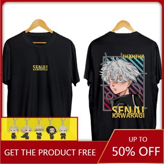 Tokyo Revengers Cosplay T shirt SENJU KAWARAGI Costume Tops Short Sleeve Anime Tee Shirt Graphic Cas_07