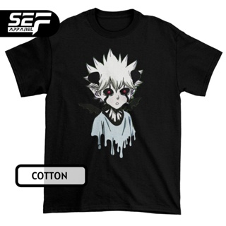 Best Selling and Trending SEF Apparel Anime Series libe black clover T shirt White 100% Cotton_01