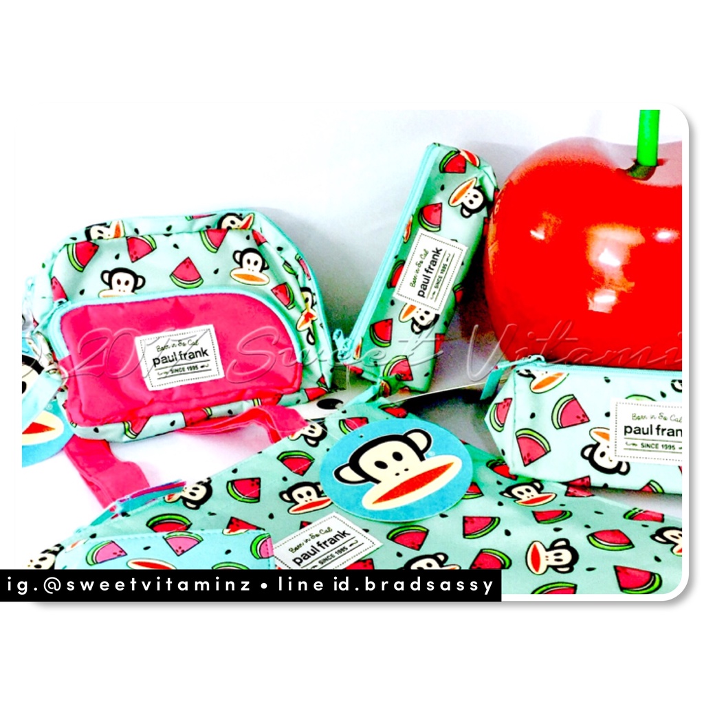 paul-frank-tort-bag-กระเป๋าสีเขียวสดใส-ลาย-paul-frank-สินค้าใหม่-ป้ายห้อย-ของแท้-100-จาก-shop-paul-frank-คะ