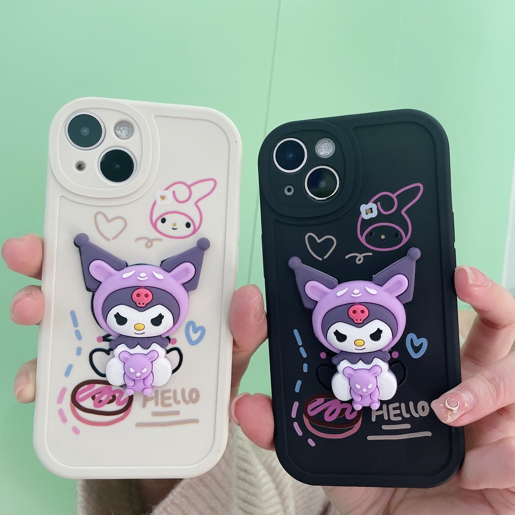 ภาพสินค้าสําหรับ เคส OPPO A77 A78 a17 a57 2022 Reno8z Reno8 Reno7z Reno7 A15 A96 A12 A95 A17K A16K A76 A55 A74 A16E A5S A3S A15s A94 A16 A1K A53 A9 A5 2020 A54 A7 A31 A92 A33 A36 Reno4 Reno5 Reno6 Reno6z เคสโทรศัพท์มือถือ ลายการ์ตูน 3D เมโลดี้ สําหรับ OPPO จากร้าน dooxaa.th บน Shopee ภาพที่ 7