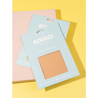 KOIKOI Foundation Film - Tattoo แผ่นฟิล์มสำหรับปกปิดรอยสัก ปิดสีรอยสักมิดสนิทแบบไม่ต้องโบก