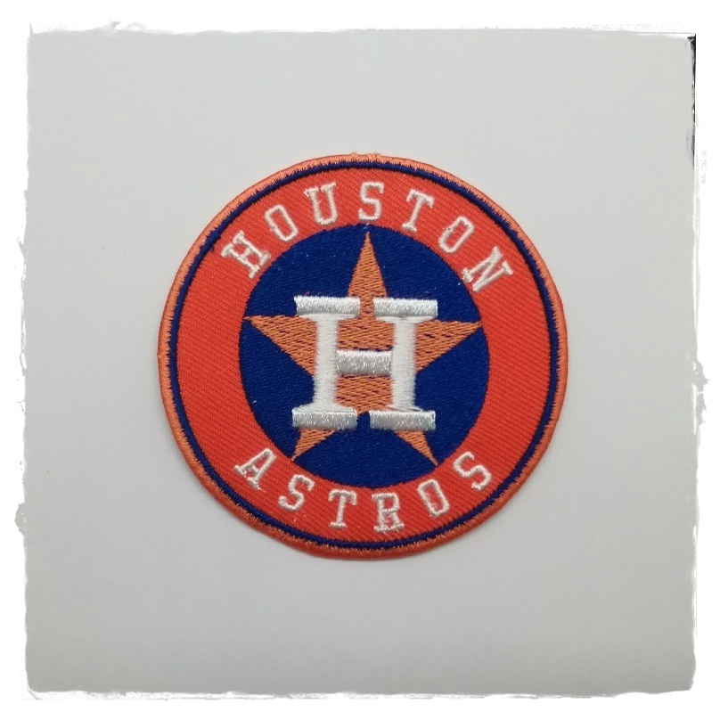 ตัวรีดติดเสื้อ-baseball-houston-astros-ตกแต่งเสื้อผ้า-แจ๊คเก็ต-embroidered-iron-on-patch-diy