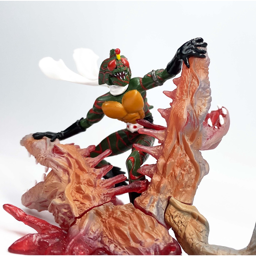 Bandai Masked Rider Imagination 3 kamen rider V6 Amazon Diorama โมเดล ...