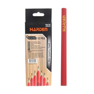 MODERNHOME HARDEN ดินสอช่างไม้ รุ่น 620424 สีดำ (แพ็ค 12) ดินสอขีดไม้ ดินสอเขียนไม้ ดินสอช่างไม้ ดินสองานไม้